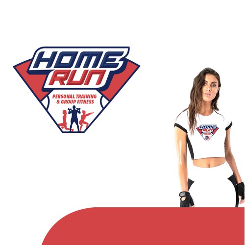 Online Fitness logo design 