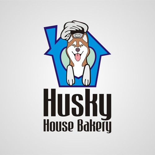 Create the next logo for Husky House Bakery