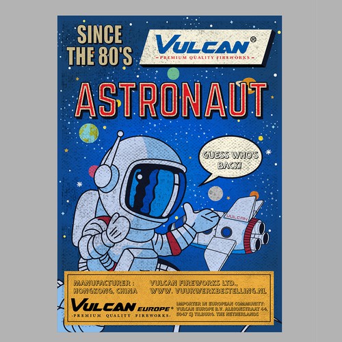 Poster design Astronaut