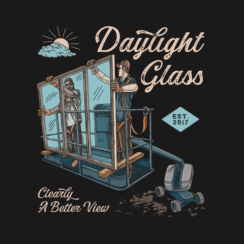 Daylight Glass T-shirt Design