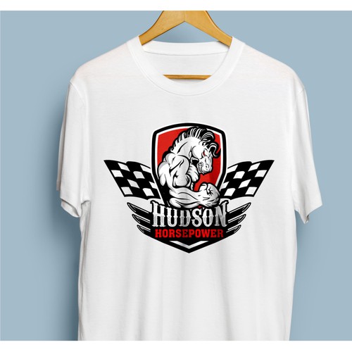 logo concept for hudson horsepower