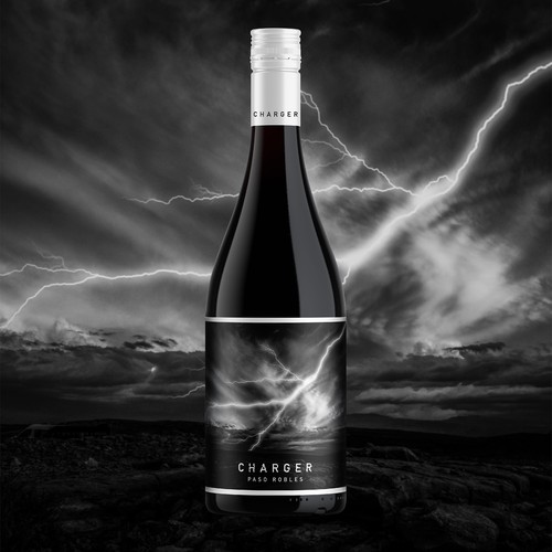 Charger - Wine label design