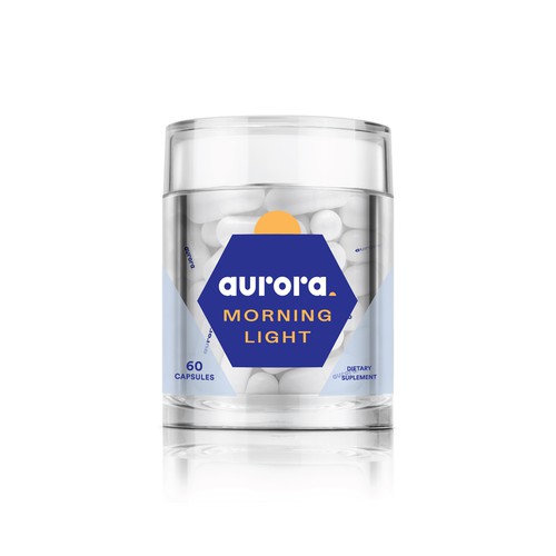 Aurora labels & shipping box