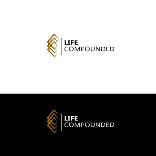 A strong logo for an exciting company educating people how they can COMPOUND their LIFE!