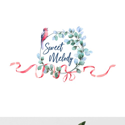 Logo concept for singer