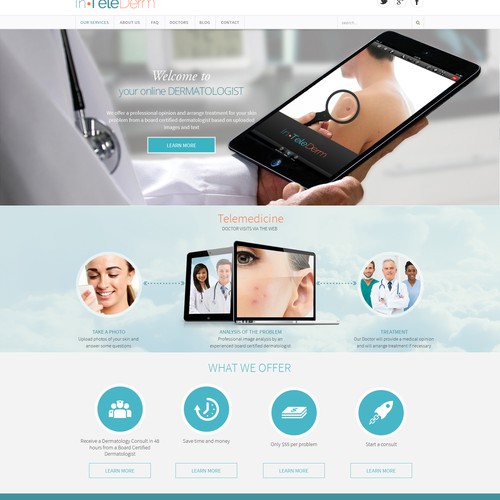 Telemedicine Website Design