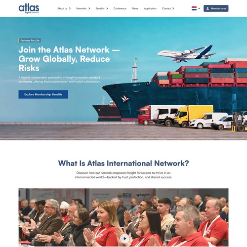Atlas Logistics Network Website