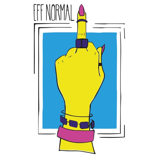 Tshirt design for edgy women