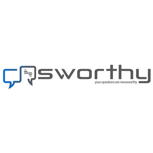 <3 podcasts / public media? Create a bold logo for a new approach to journalism: Qsworthy