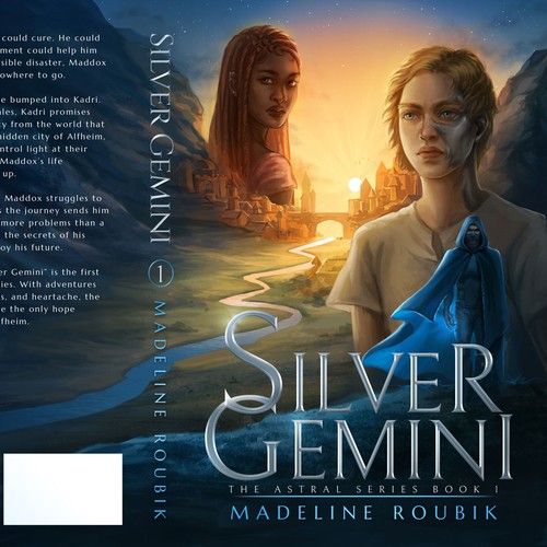 Illustrated Fantasy Book Cover