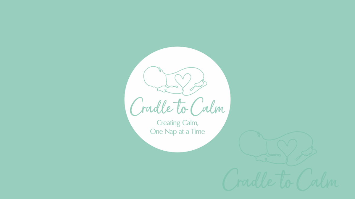 Cradle to Calm Brand Guide design