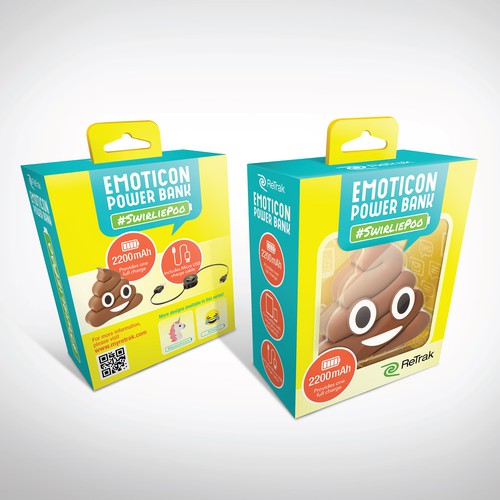 Emoji PowerBank Packaging