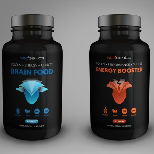 Neogenics Nutrition Label Design
