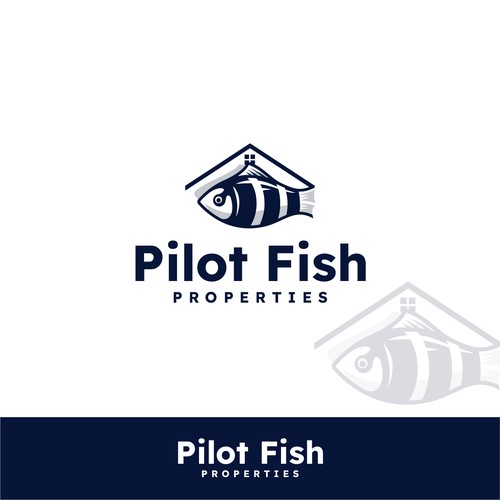 Pilot Fish Properties Logo Design