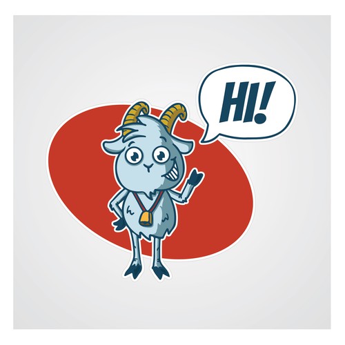 cute goat sticker pack