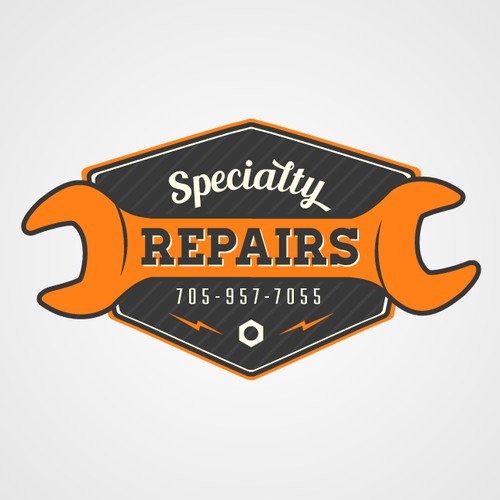 ***WANTED*** Vintage Hipster Emblem or Badge Style Repair Shop Logo