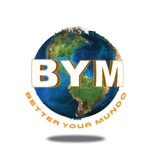 Logo for "BYM" a WORLD WIDE TV SHOW about helping people!