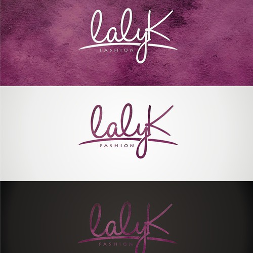 Logo for a woman's fashion brand LalyK