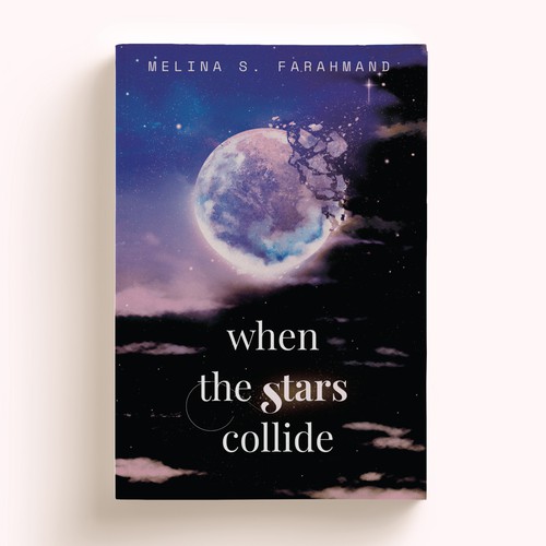 Cover for a poetry book When the Stars Collide