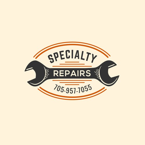 ***WANTED*** Vintage Hipster Emblem or Badge Style Repair Shop Logo