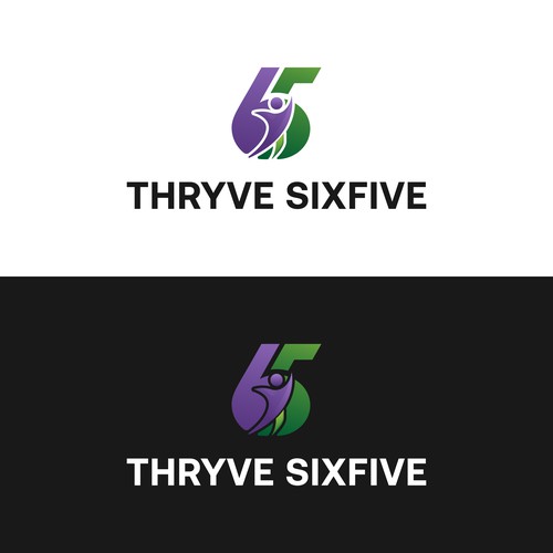 Thryve SixFive – Modern Healthcare Logo Concept