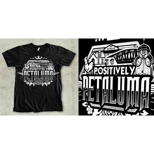 Positively Petaluma T shirt