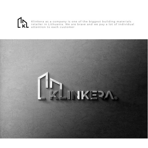 Solid and professional logo for building materials retailer