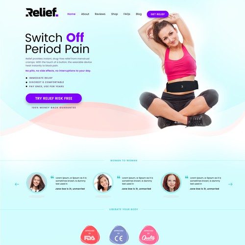 Landing Page Design