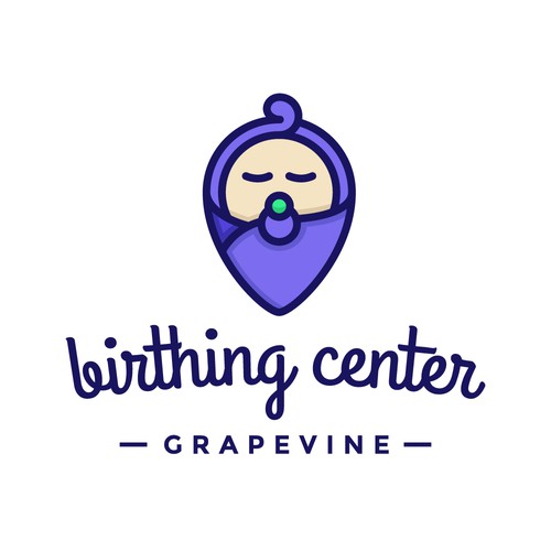 Logo concept for a Birthing Center