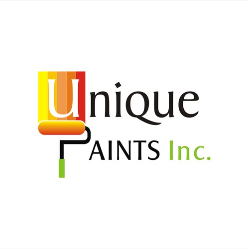 Logo Concept for Unique Paints Inc