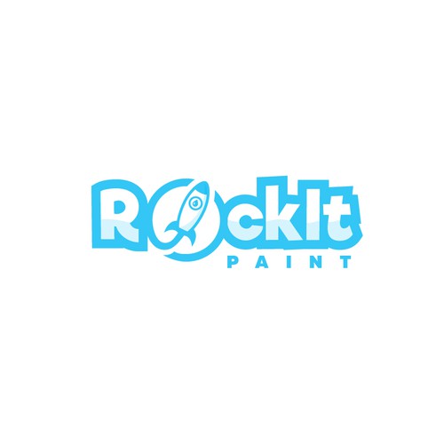 Rockit paint logo design