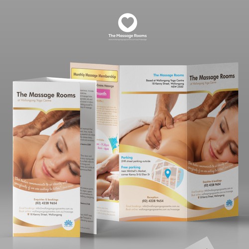 The Massage Rooms Leaflet