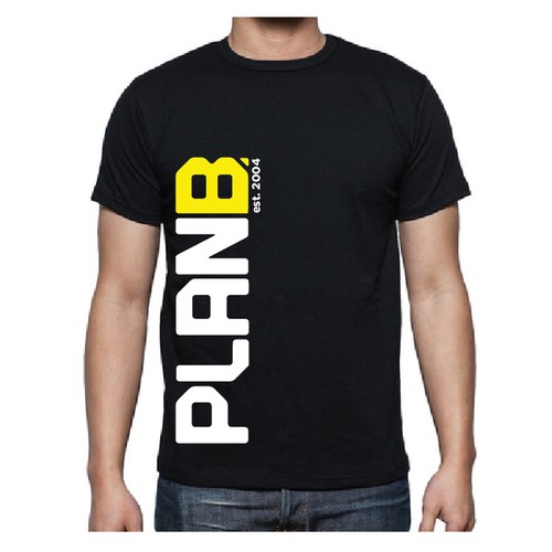 Create a funky "Plan B est.2004" T.Shirt (black) Design