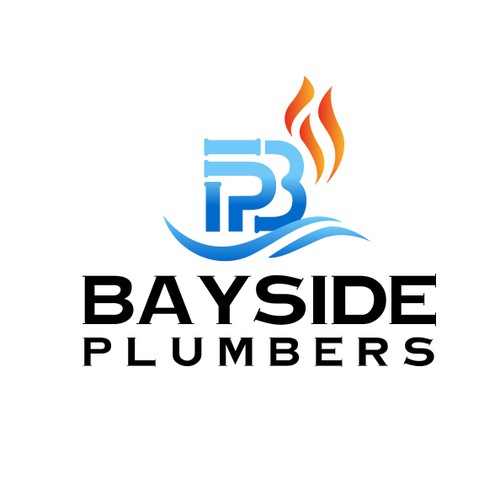 Bold logo for plumbing business