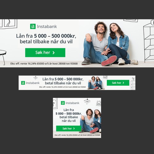 Banner ad for new digital bank