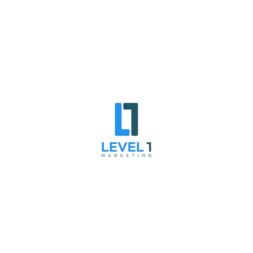 logo for level1 marketing