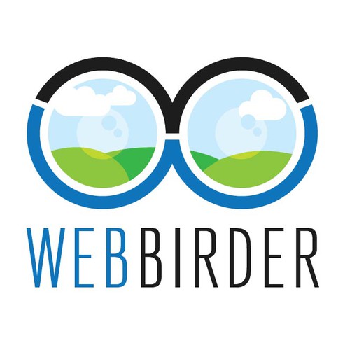 Design a website logo for WebBirder