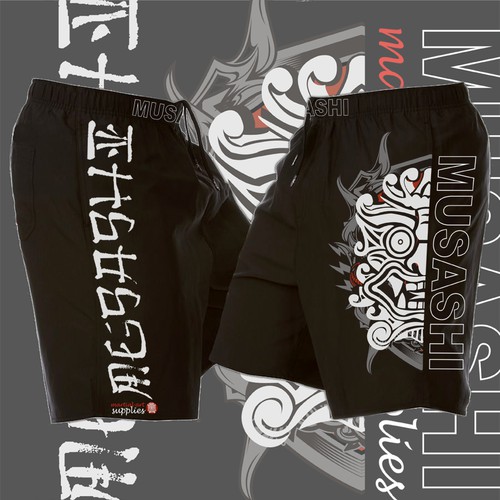 Help Musashi martial art supplies create board shorts design