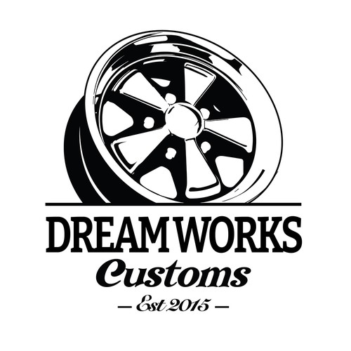 Logo Concept Design for Dream Works Customs