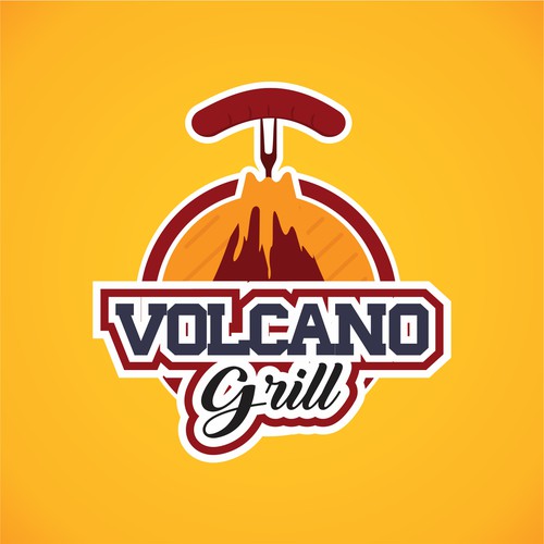 Design a chill logo for casual restaurant in Kona, Hawaii