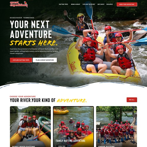 Adventure Website