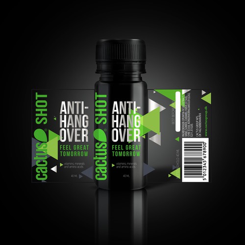 Antihangover shot CACTUS