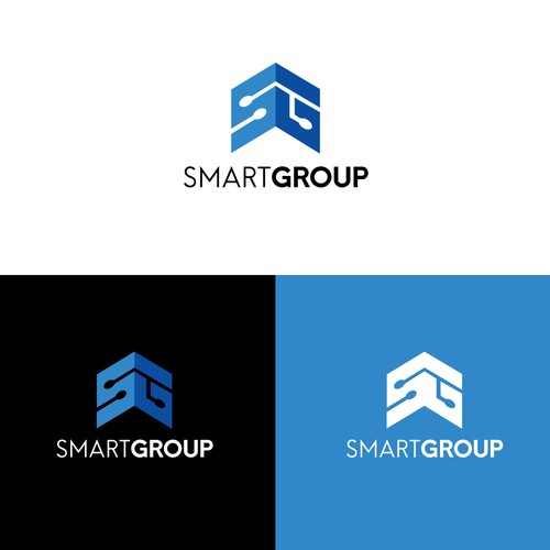 Logo Crowd Design For Smart Group