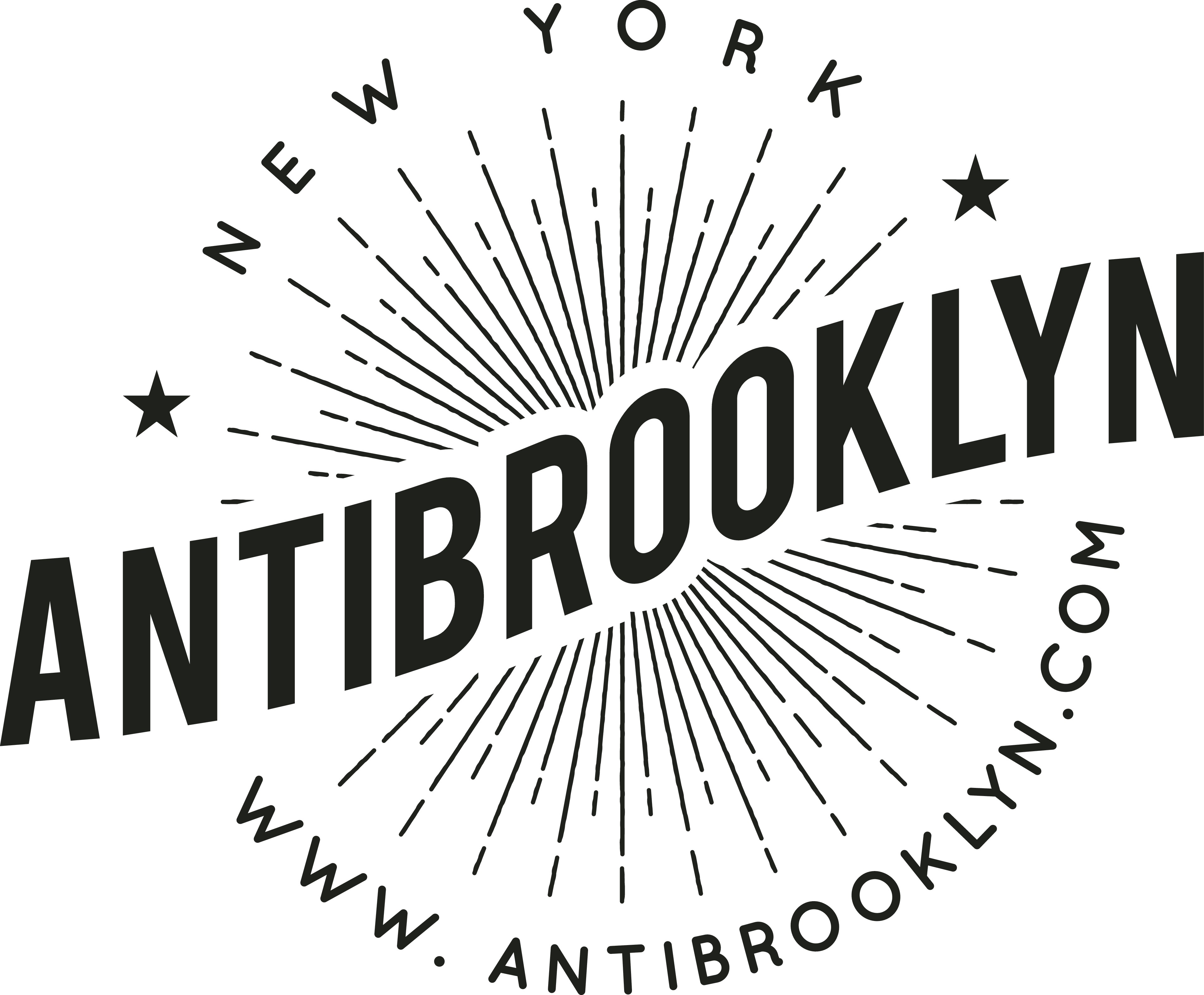 为ANTIBROOKLYN.COM创建讽刺潮人的t恤