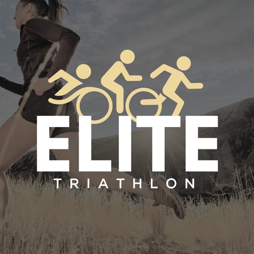 Elite triathlon Logo Design