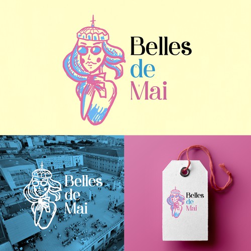 Belles De Mai Fashion Logo