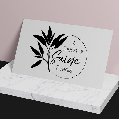 Logo concept for wedding and event planning company