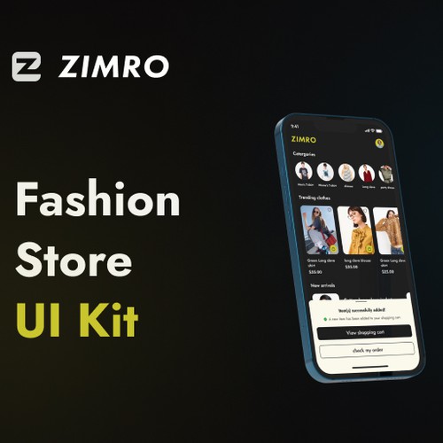 ZImro Fashion Store UI Kit