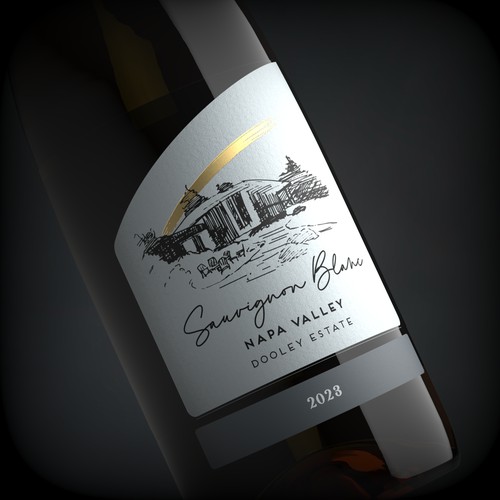 Wine Label for Dooley Estate