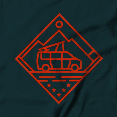 Outsiders -- Logo for a campervan rental company